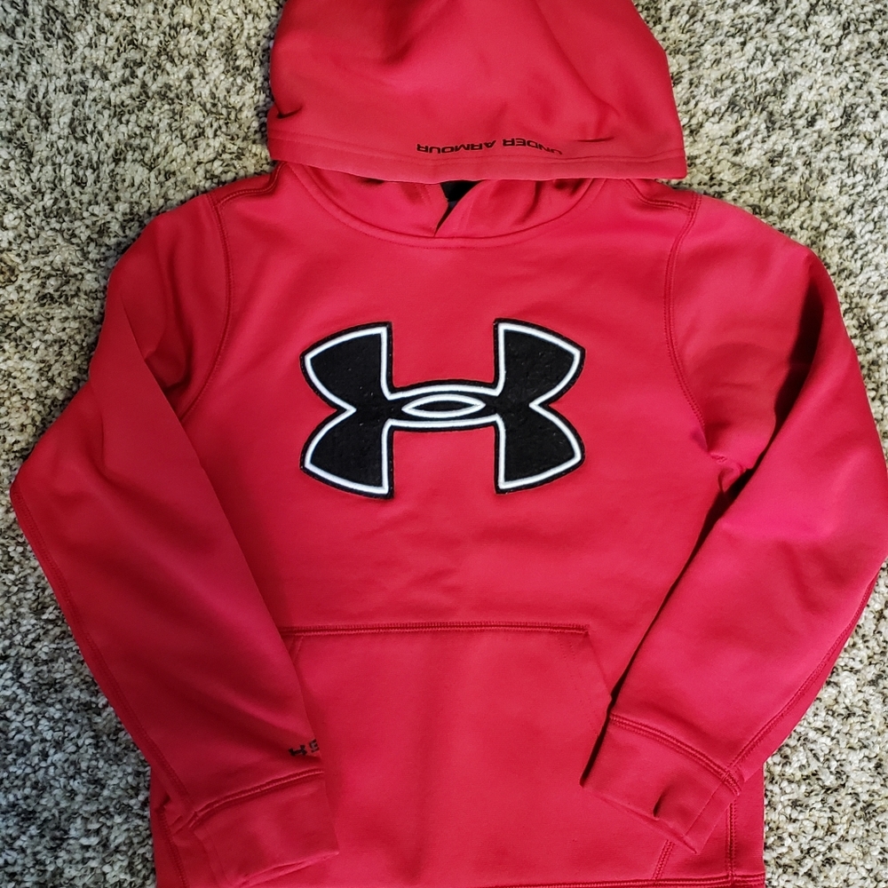 Under Armour hoodie, size YXS